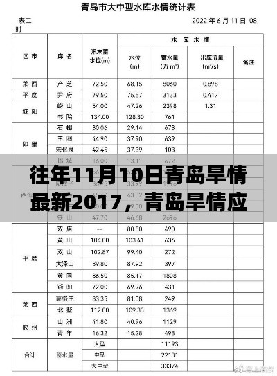 青岛旱情应对新利器揭秘,智能节水科技革新之旅(2017年最新报道)