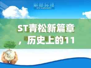 ST青松新篇章,历史上的11月14日——学习与变革铸就自信与成就之路