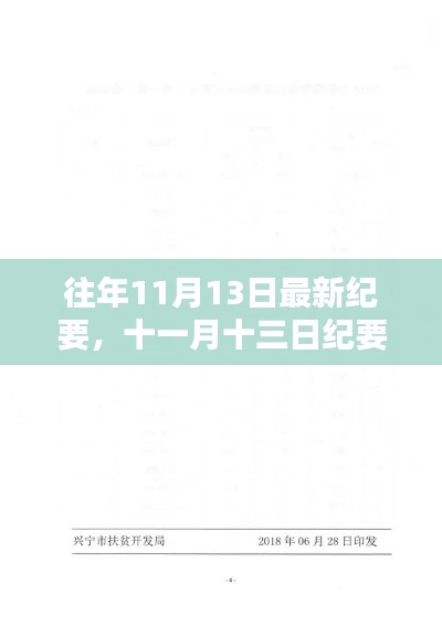 往年11月13日纪要回顾与影响分析