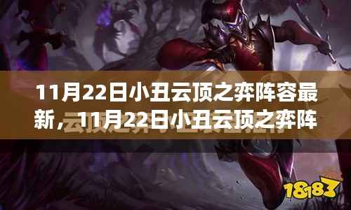 揭秘最新战术,小丑云顶之弈阵容实战指南与解析