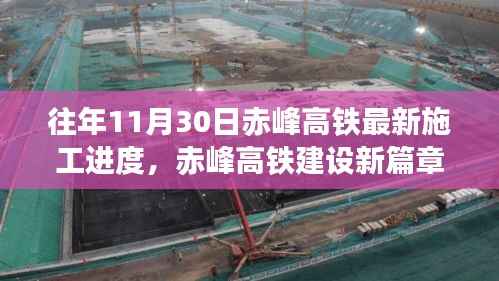 赤峰高铁建设新篇章,施工进度揭秘,共筑梦想之桥,自信与成就铸就学习变化之路