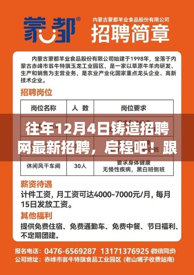 12月4日铸造招聘网最新招聘,启程探寻自然美景的心灵之旅