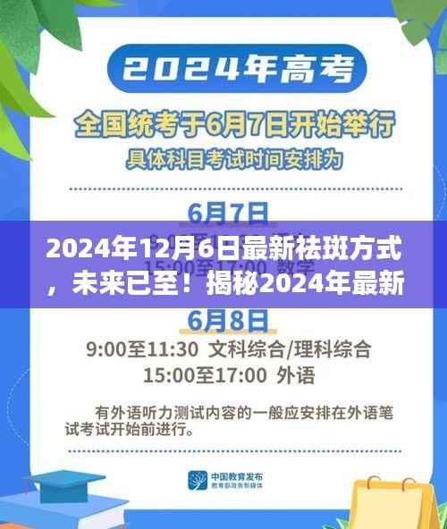 揭秘未来黑科技祛斑新方式,轻松拥有无瑕肌肤,引领祛斑新潮流(2024年最新)