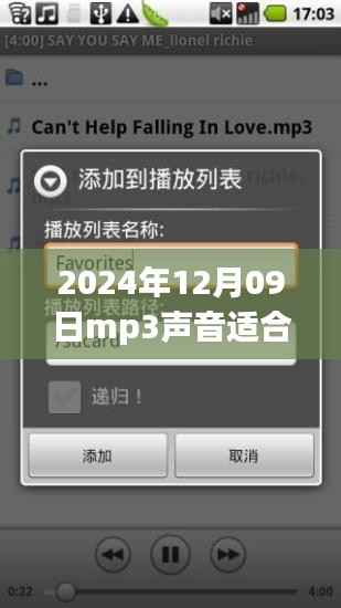以2024年观察点为视角,MP3声音在在线实时播放中的优势与挑战探讨