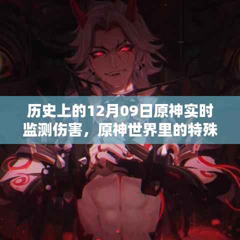 原神世界里的特殊日子,12月09日的伤害监测与友情魔法之旅