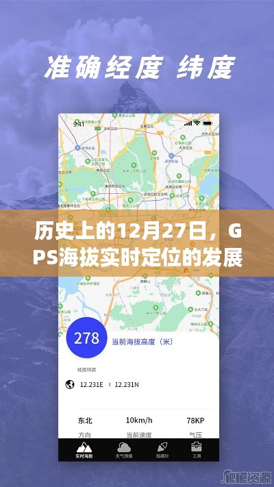GPS海拔实时定位发展史上的重要日子，12月27日回顾