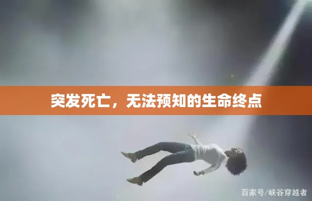 突发死亡,无法预知的生命终点