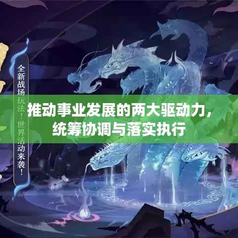 推动事业发展的两大驱动力,统筹协调与落实执行