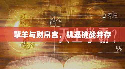 擎羊与财帛宫，机遇挑战并存